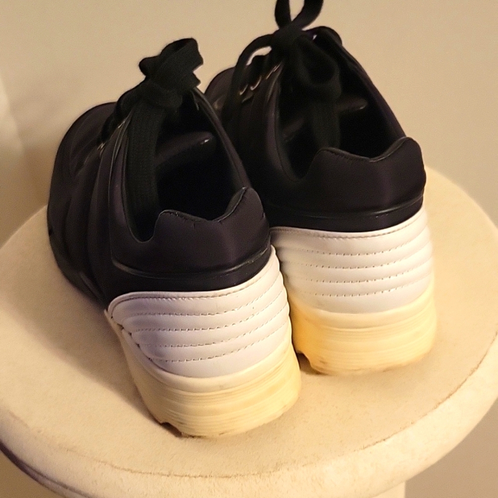 CHANEL Black and White Athletic Shoes - Picture 5 of 8